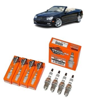 Bujías Iridio Masuma Pack 4 Para Mercedes-Benz CLK500 5 2000 2003-2009