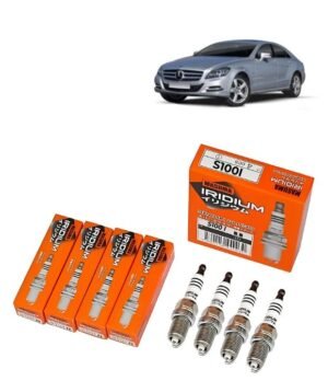 Bujías Iridio Masuma Pack 4 Para Mercedes-Benz CLS500 5 2006-2011