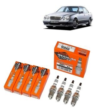 Bujías Iridio Masuma Pack 4 Para Mercedes-Benz E430 4.3 1998-2002