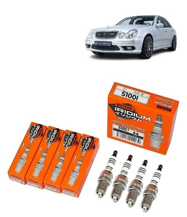 Bujías Iridio Masuma Pack 4 Para Mercedes-Benz E55 AMG 5.4 1998-2003