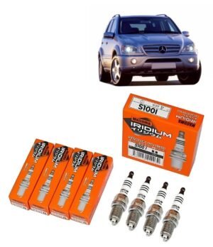 Bujías Iridio Masuma Pack 4 Para Mercedes-Benz ML320 3.2 1998-1999