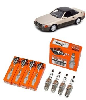 Bujías Iridio Masuma Pack 4 Para Mercedes-Benz SL500 5 1999-2006
