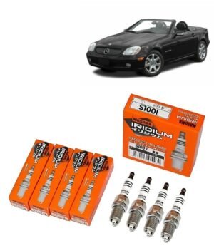 Bujías Iridio Masuma Pack 4 Para Mercedes-Benz SLK230 2000