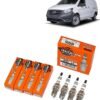 Bujías Iridio Masuma Pack 4 Para Mercedes-Benz Vito 114 2.3 1997-2003