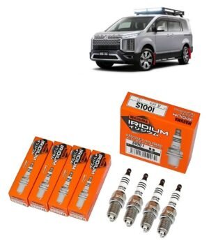 Bujías Iridio Masuma Pack 4 Para Mitsubishi Delica 2 1993-2004 S100I