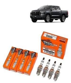 Bujías Iridio Masuma Pack 4 Para Mitsubishi L200 2 2000