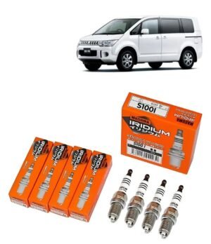 Bujías Iridio Masuma Pack 4 Para Mitsubishi L300 2 1995-2007