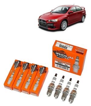 Bujías Iridio Masuma Pack 4 Para Mitsubishi Lancer 2 1997-2012
