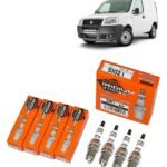 Bujías Iridio Masuma Pack 4 Para Fiat Doblo Cargo 1.4 2011-2016