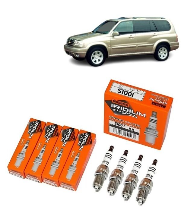 Bujías Iridio Masuma Pack 4 Para Chevrolet XL7 2.7 2002-2006