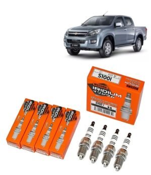 Bujías Iridio Masuma Pack 4 Para Chevrolet Luv D-Max 3.5 2007-2016