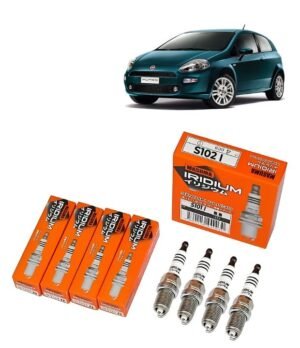 Bujías Iridio Masuma Pack 4 Para Fiat Punto 1.4  Varias Versiones