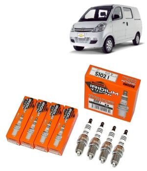 Bujías Iridio Masuma Pack 4 Para Chevrolet N200 1.2 Todos los años