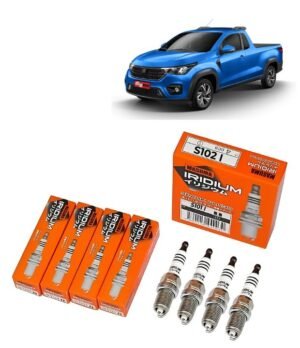 Bujías Iridio Masuma Pack 4 Para Fiat Strada Pick UP 1.4 2010-2014