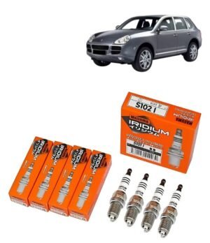 Bujías Iridio Masuma Pack 4 Para Porsche Cayenne 3.2 2000