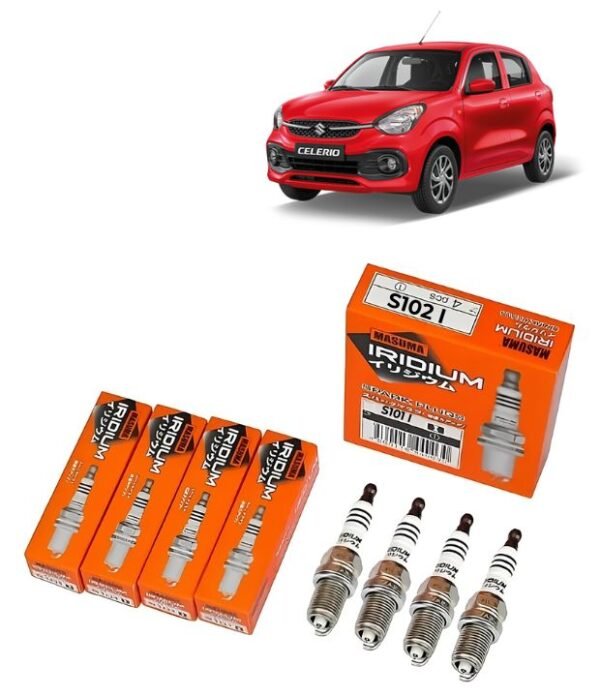 Bujías Iridio Masuma Pack 4 Para Suzuki Celerio 1.1 2000