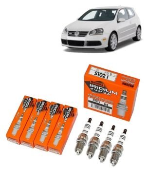 Bujías Iridio Masuma Pack 4 Para Volkswagen R32 3.2 2000