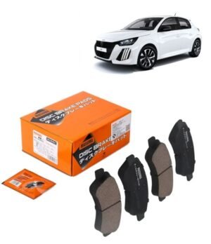 Pastillas de Freno Masuma Delanteras Para Peugeot 208 2014-2019