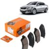 Pastillas de Freno Masuma Delanteras Para Peugeot 301 2013-2019