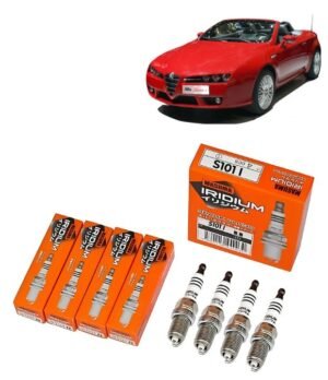 Bujías Iridio Masuma Pack 4 Para Alfa Romeo Spider 2.2 3 2007-2011 2000