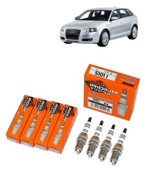 Bujías Iridio Masuma Pack 4 Para Audi A3 1.6 1.8 1999-2016
