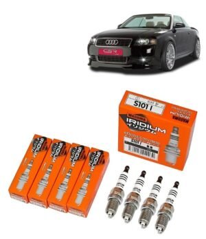 Bujías Iridio Masuma Pack 4 Para Audi A4 Cabrio 3 2003-2006