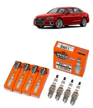 Bujías Iridio Masuma Pack 4 Para Audi A4 Quattro 2.8 3.2 1998-2001 2009-2012