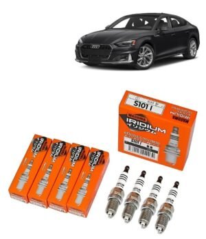 Bujías Iridio Masuma Pack 4 Para Audi A5 3.2 2008-2012