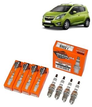 Bujías Iridio Masuma Pack 4 Para Chevrolet Spark GT 1.2 2011-2016
