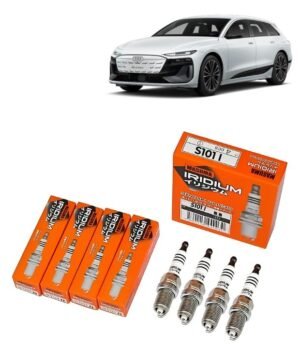 Bujías Iridio Masuma Pack 4 Para Audi A6 2.4 2.6 2.7 2.8 3 4.2 1997-2015