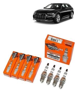 Bujías Iridio Masuma Pack 4 Para Audi A6 Quattro 2.4 2.7 4.2 1999-2005