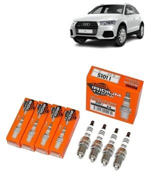 Bujías Iridio Masuma Pack 4 Para Audi Q3 Quattro 2.0 2000