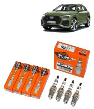 Bujías Iridio Masuma Pack 4 Para Audi Q5 Quattro 3.2 2010-2013