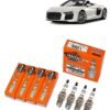 Bujías Iridio Masuma Pack 4 Para Audi R8 Spyder Quattro 5.2 2013-2015