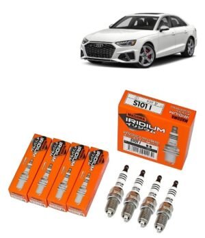 Bujías Iridio Masuma Pack 4 Para Audi S4 4.2 2000