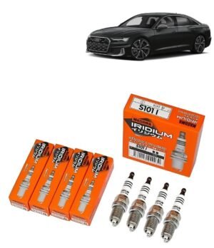 Bujías Iridio Masuma Pack 4 Para Audi S6 4.2 2000