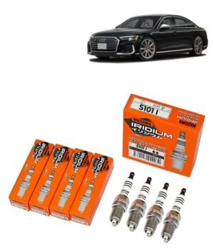 Bujías Iridio Masuma Pack 4 Para Audi S8 4.2 2000