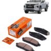 Pastillas de Freno Masuma Delanteras Para Mitsubishi Hunter 2.5 2010-2015