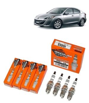 Bujías Iridio Masuma Pack 4 Para Mazda 3 1.6 2000-2016