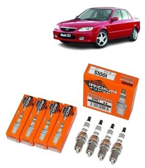 Bujías Iridio Masuma Pack 4 Para Mazda 323 2000