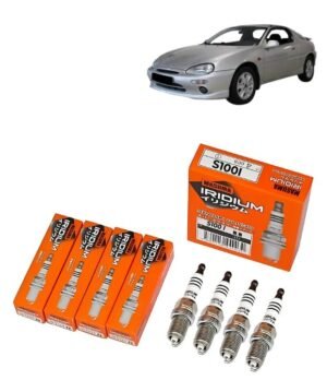 Bujías Iridio Masuma Pack 4 Para Mazda MX-3 2000