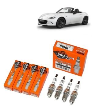 Bujías Iridio Masuma Pack 4 Para Mazda MX-5 2000