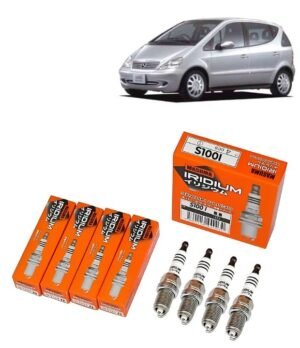 Bujías Iridio Masuma Pack 4 Para Mercedes-Benz A190 1.9 2000-2005