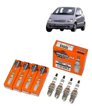 Bujías Iridio Masuma Pack 4 Para Mercedes-Benz Classe A160 1.6 2000