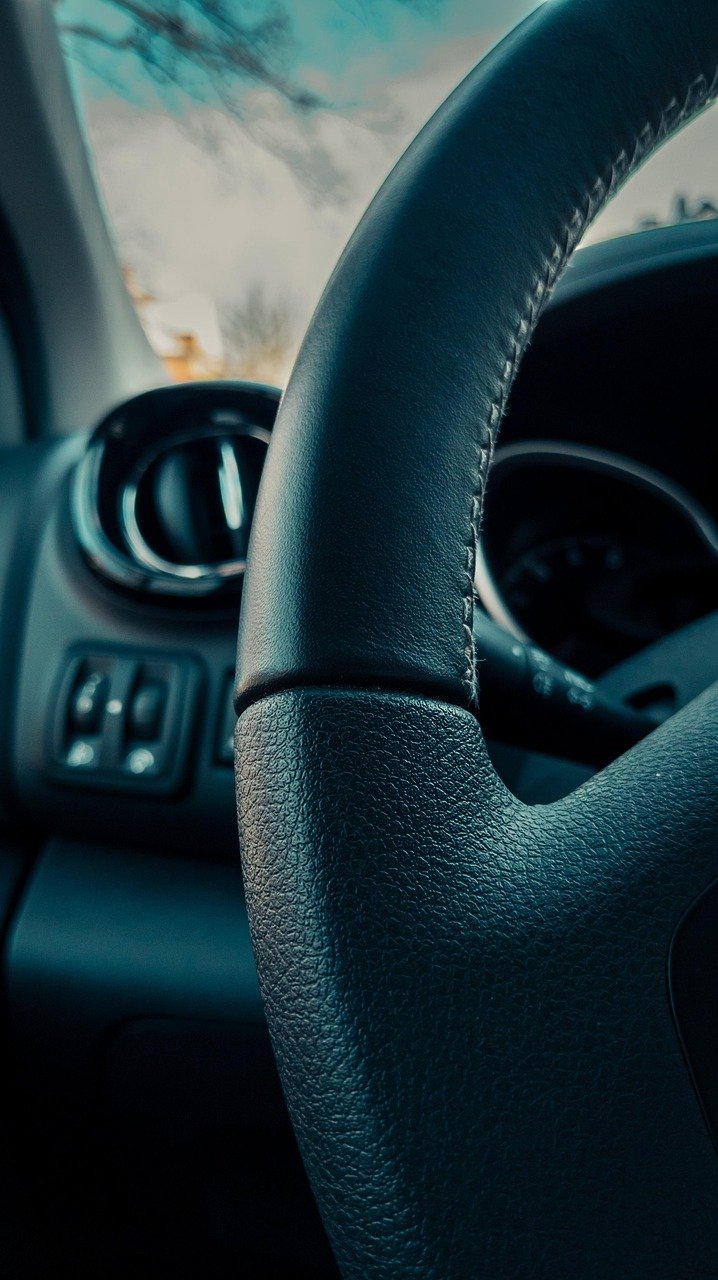 steering wheel, automobile, vehicle, drive, transportation