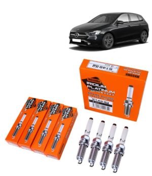 Bujías Iridio Masuma Pack 4 Para Mercedes Benz B200 1.6 2017 2019