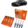 Bujías Iridio Masuma Pack 4 Para Mercedes Benz CLA45 2.0 2014-2018