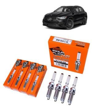 Bujías Iridio Masuma Pack 4 Para Mercedes Benz GLA45 2.0 2015-2019