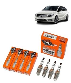 Bujías Iridio Masuma Pack 4 Para Mercedes-Benz B 180 1.6 2012-2017