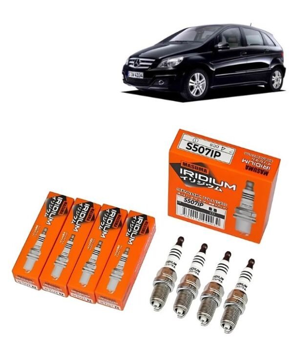 Bujías Iridio Masuma Pack 4 Para Mercedes-Benz B 200 1.6 2017-2019
